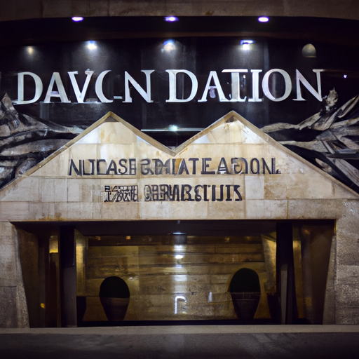 תמונה של הכניסה המפוארת של מלון המלך דוד ירושלים